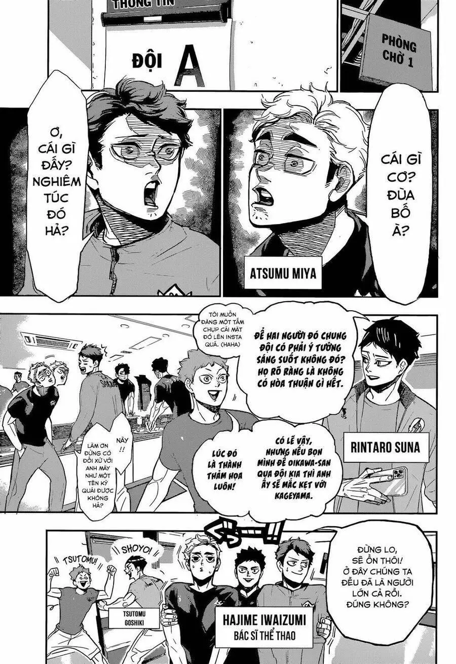 Haikyuu Nettruyen ZZZ Chương 380.5 Page 12