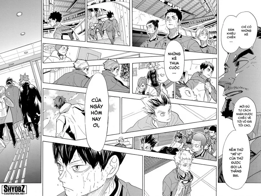 Haikyuu Nettruyen ZZZ Chuong 368 Page 15
