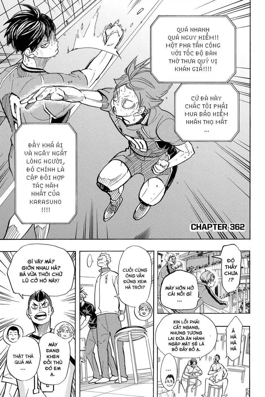 Haikyuu Nettruyen ZZZ Chương 362 Page 2