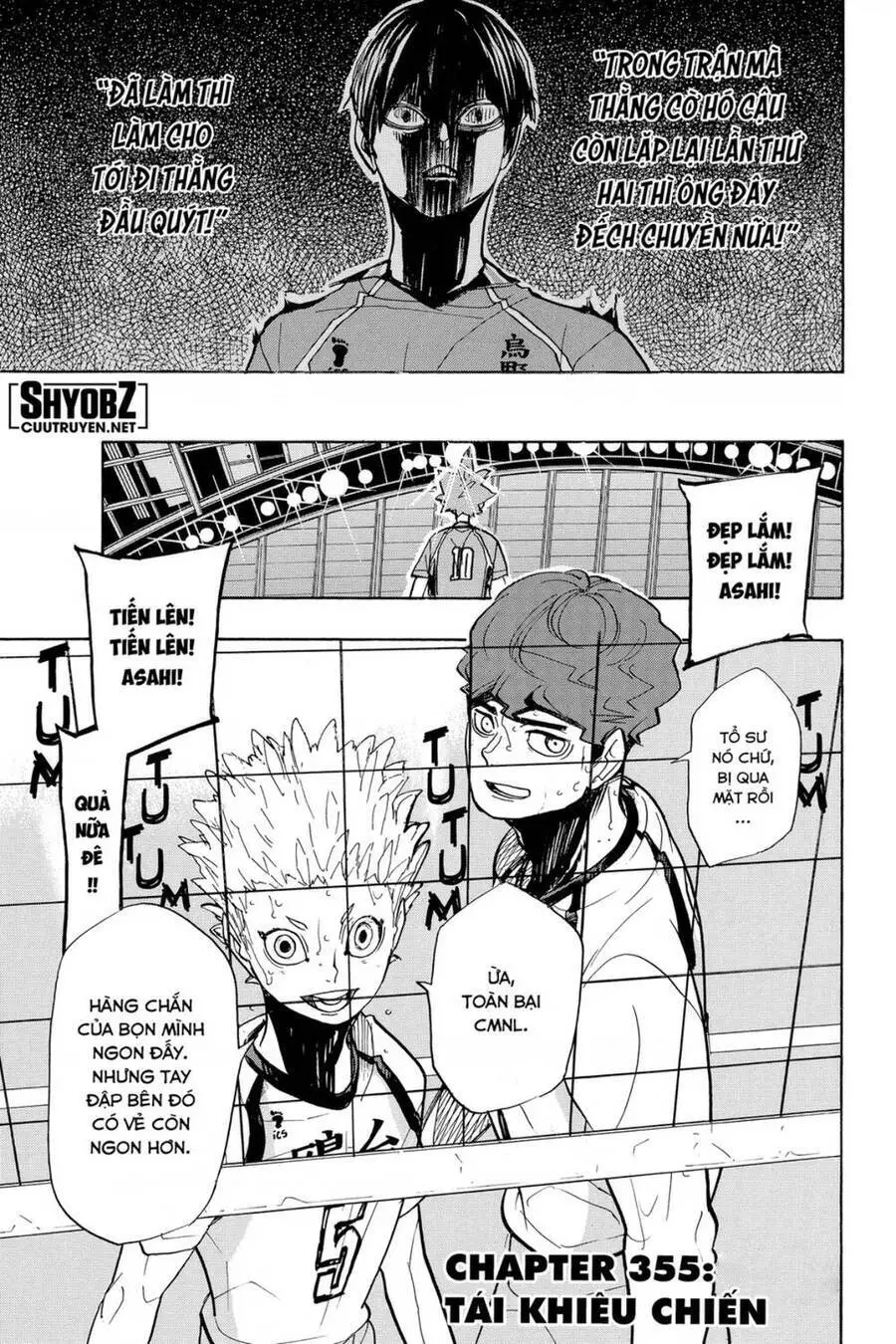Haikyuu Nettruyen ZZZ Chương 355 Page 1