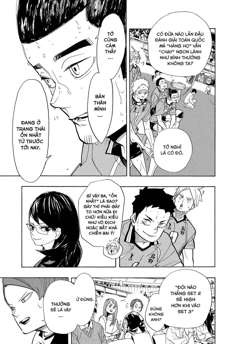 Haikyuu Nettruyen ZZZ Chương 358 Page 10