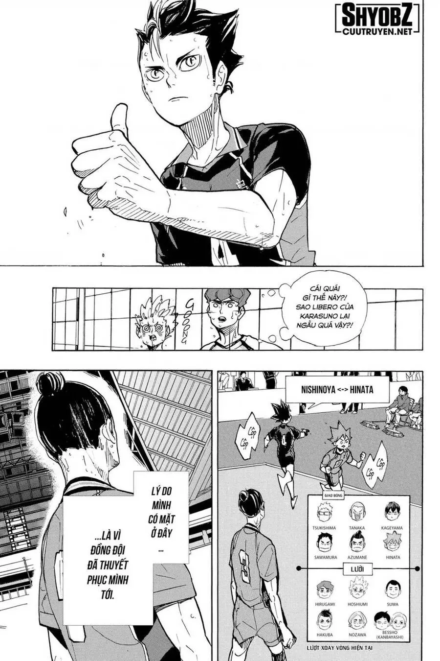 Haikyuu Nettruyen ZZZ Chương 352 Page 14