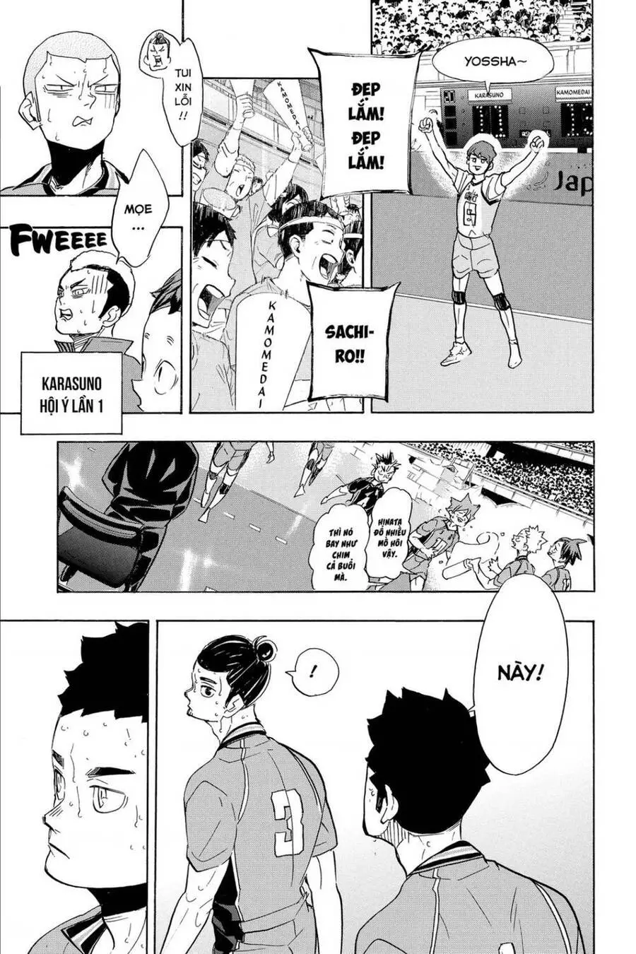 Haikyuu Nettruyen ZZZ Chương 349 Page 14