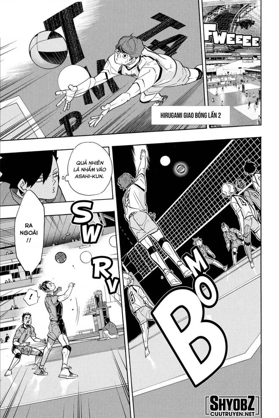 Haikyuu Nettruyen ZZZ Chương 349 Page 16
