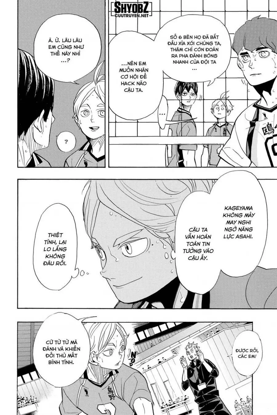 Haikyuu Nettruyen ZZZ Chương 353 Page 3