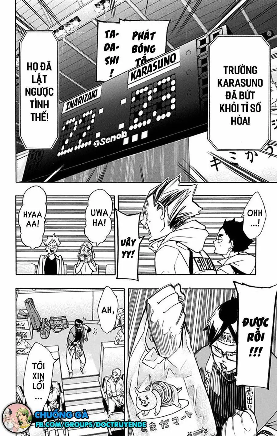Haikyuu Nettruyen ZZZ Chương 260 Page 11
