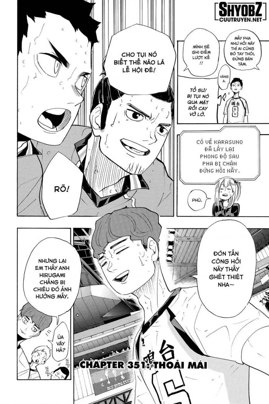 Haikyuu Nettruyen ZZZ Chương 351 Page 3