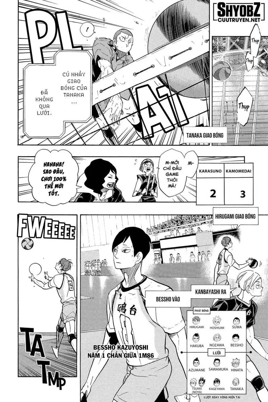 Haikyuu Nettruyen ZZZ Chương 340 Page 18