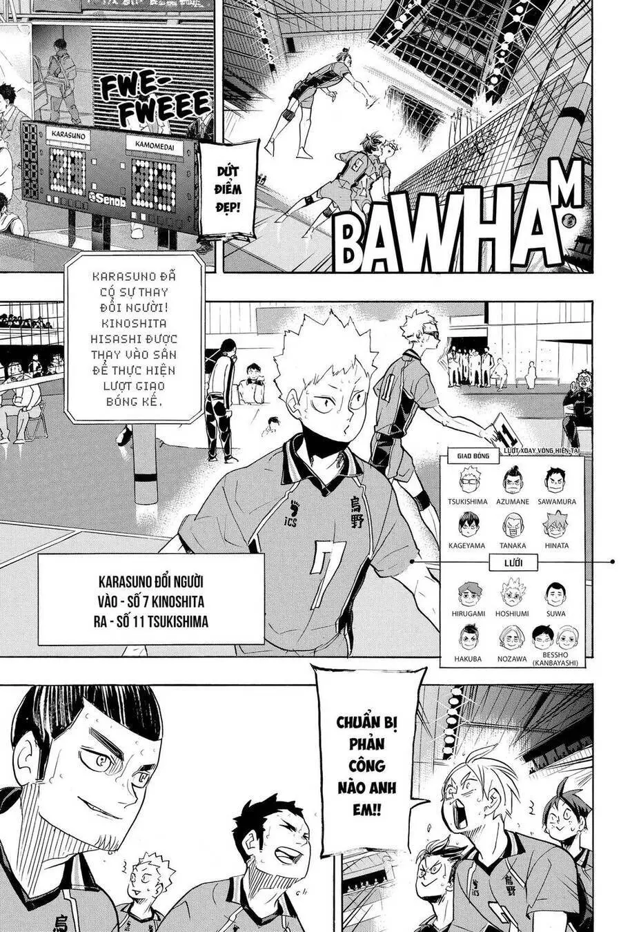 Haikyuu Nettruyen ZZZ Chương 345 Page 11