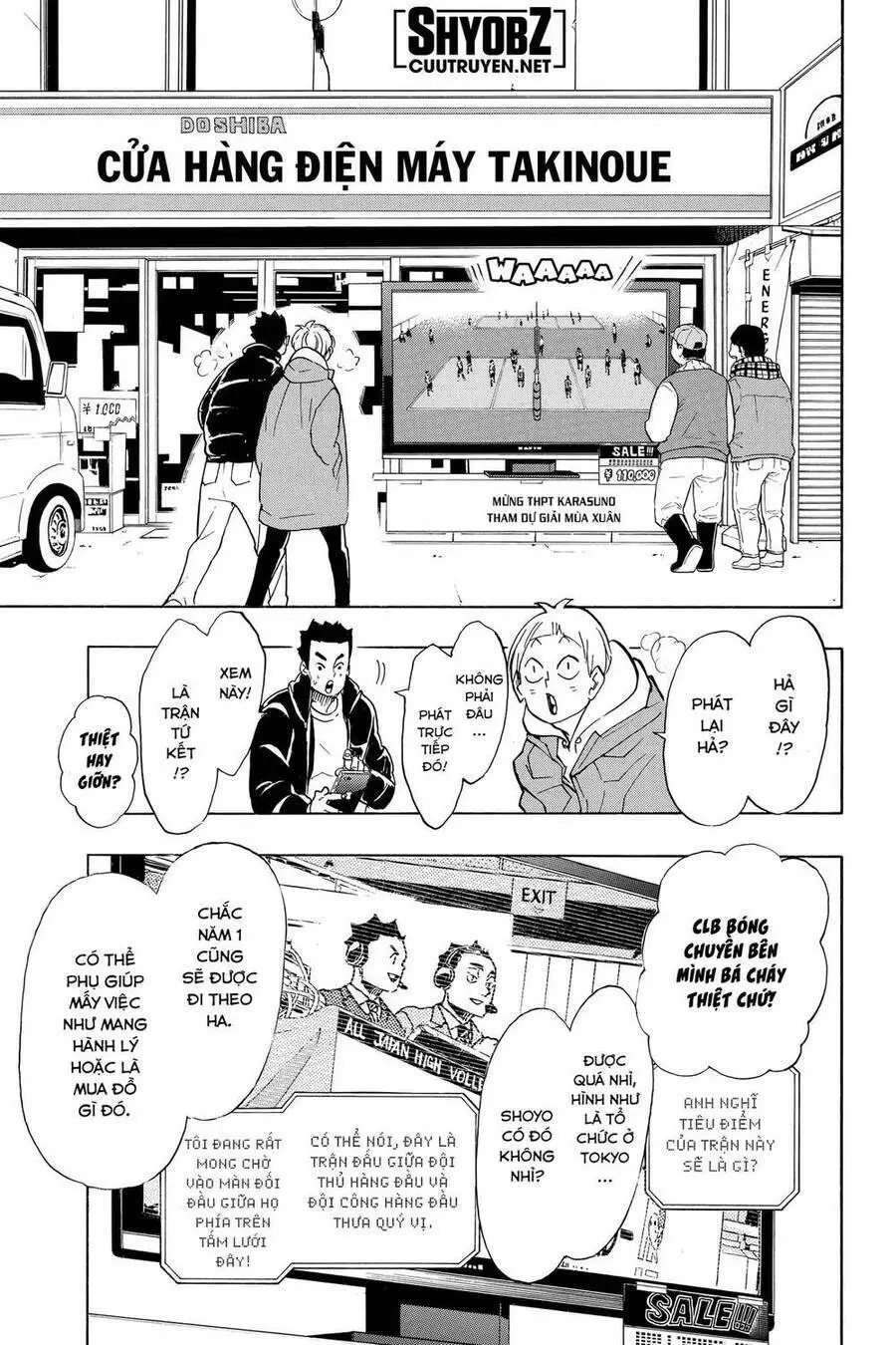 Haikyuu Nettruyen ZZZ Chương 339 Page 10