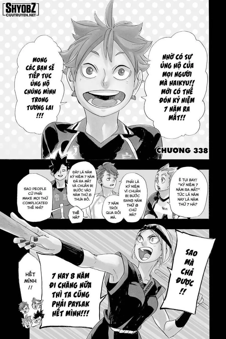 Haikyuu Nettruyen ZZZ Chương 338 Page 2