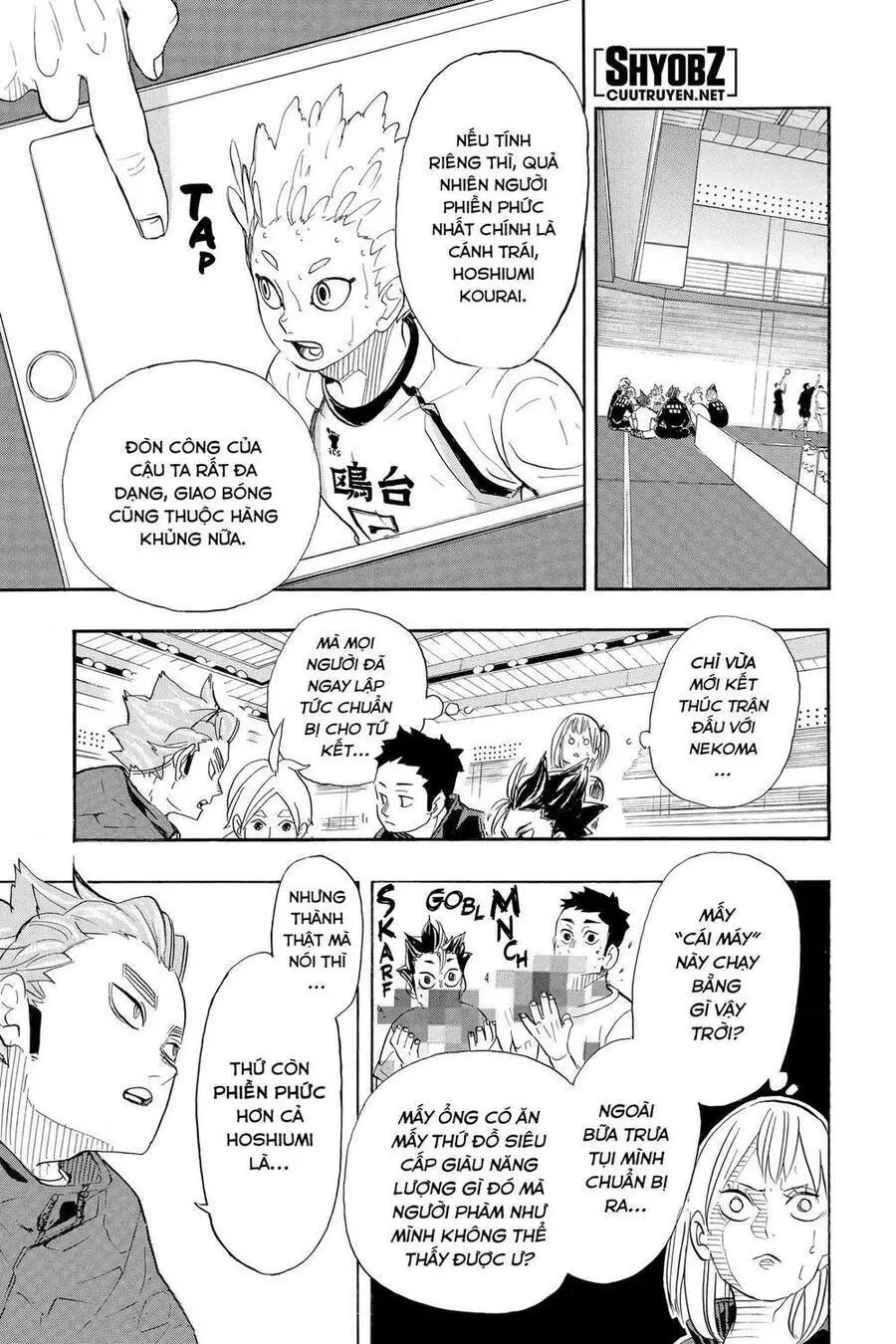 Haikyuu Nettruyen ZZZ Chương 338 Page 7