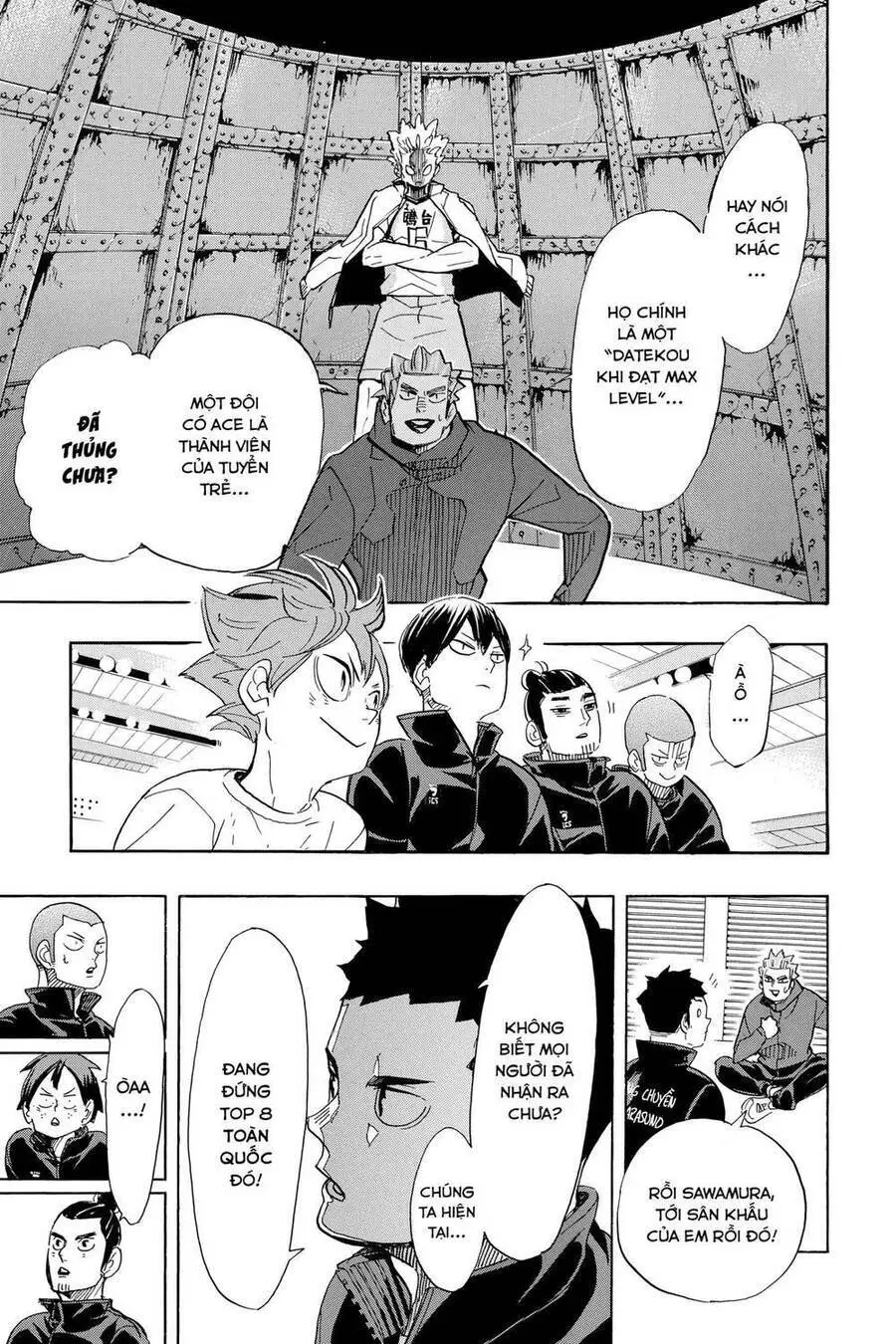 Haikyuu Nettruyen ZZZ Chương 338 Page 9