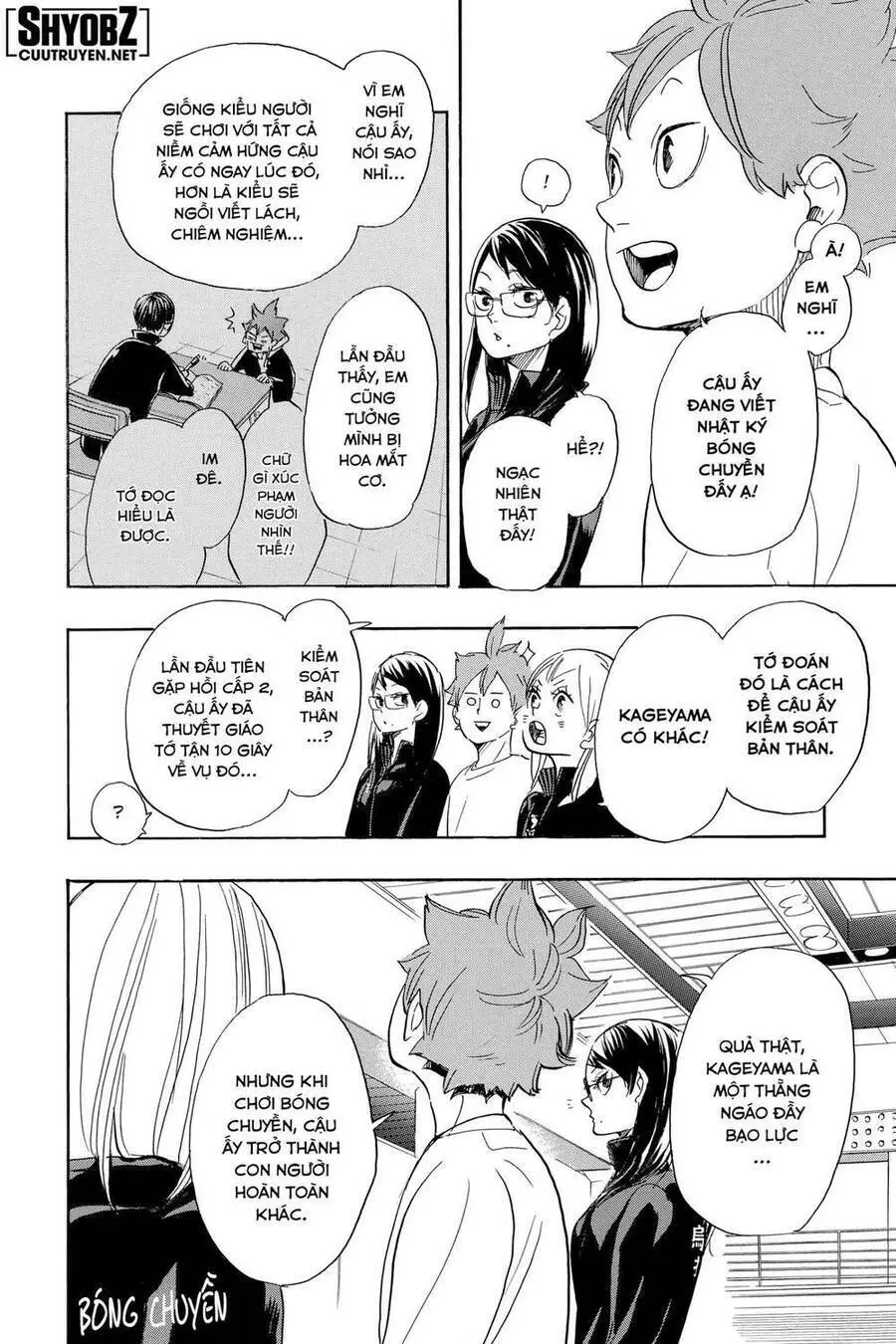 Haikyuu Nettruyen ZZZ Chương 338 Page 11