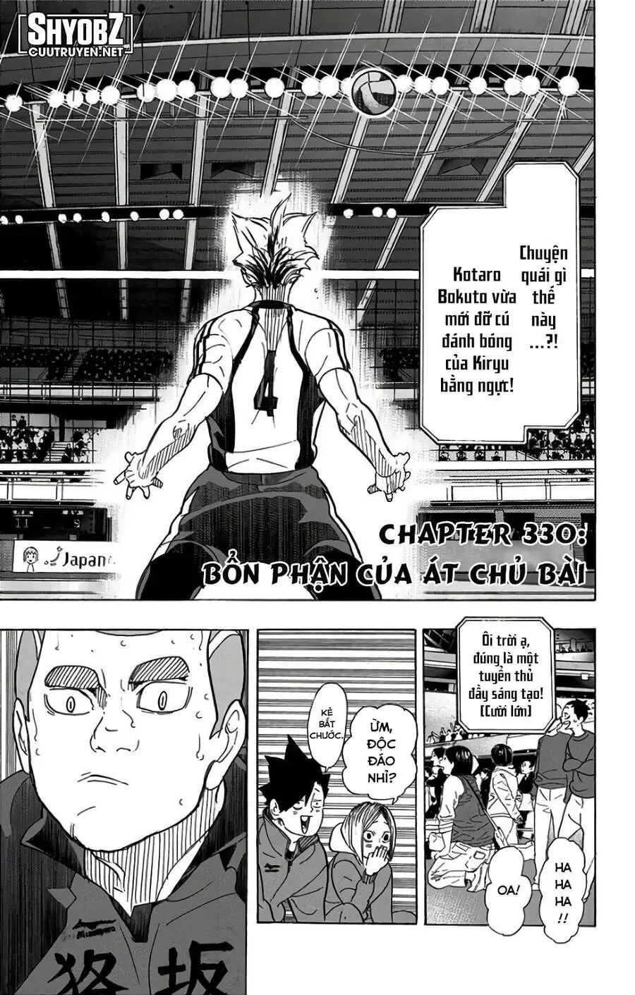 Haikyuu Nettruyen ZZZ Chương 330 Page 2
