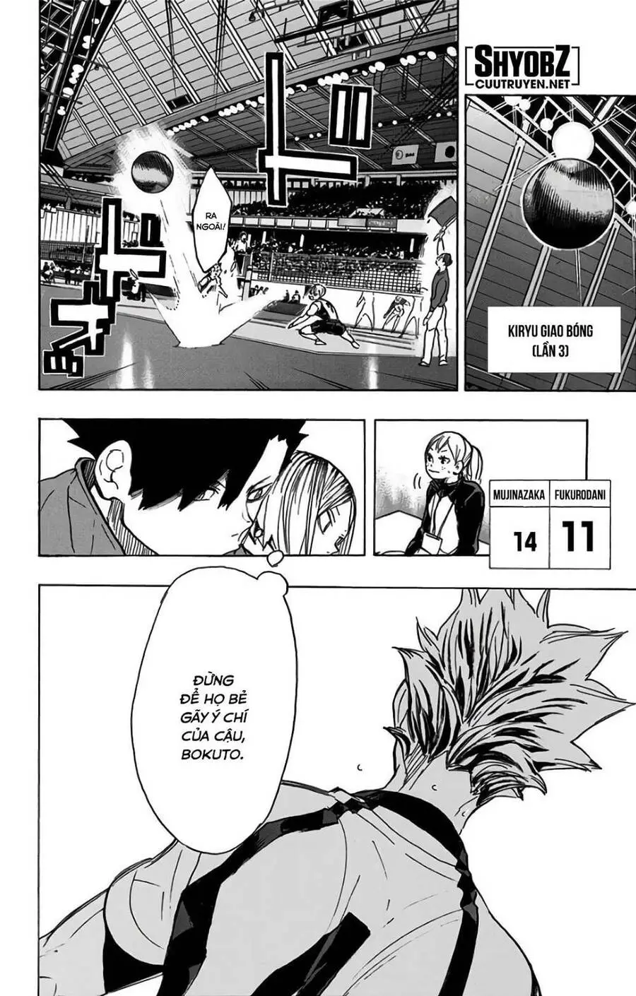 Haikyuu Nettruyen ZZZ Chương 330 Page 9