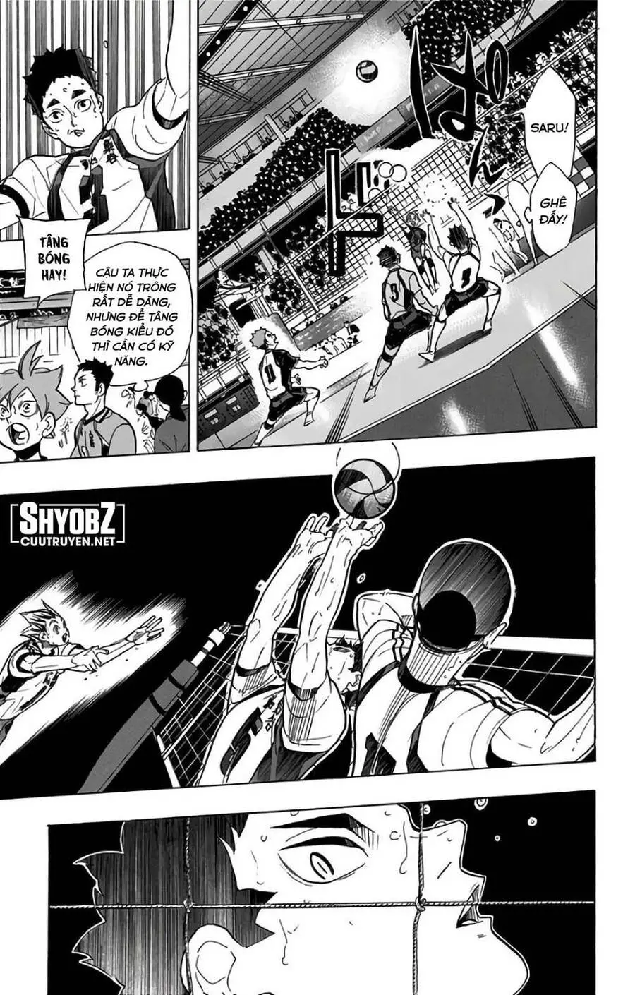 Haikyuu Nettruyen ZZZ Chương 330 Page 17