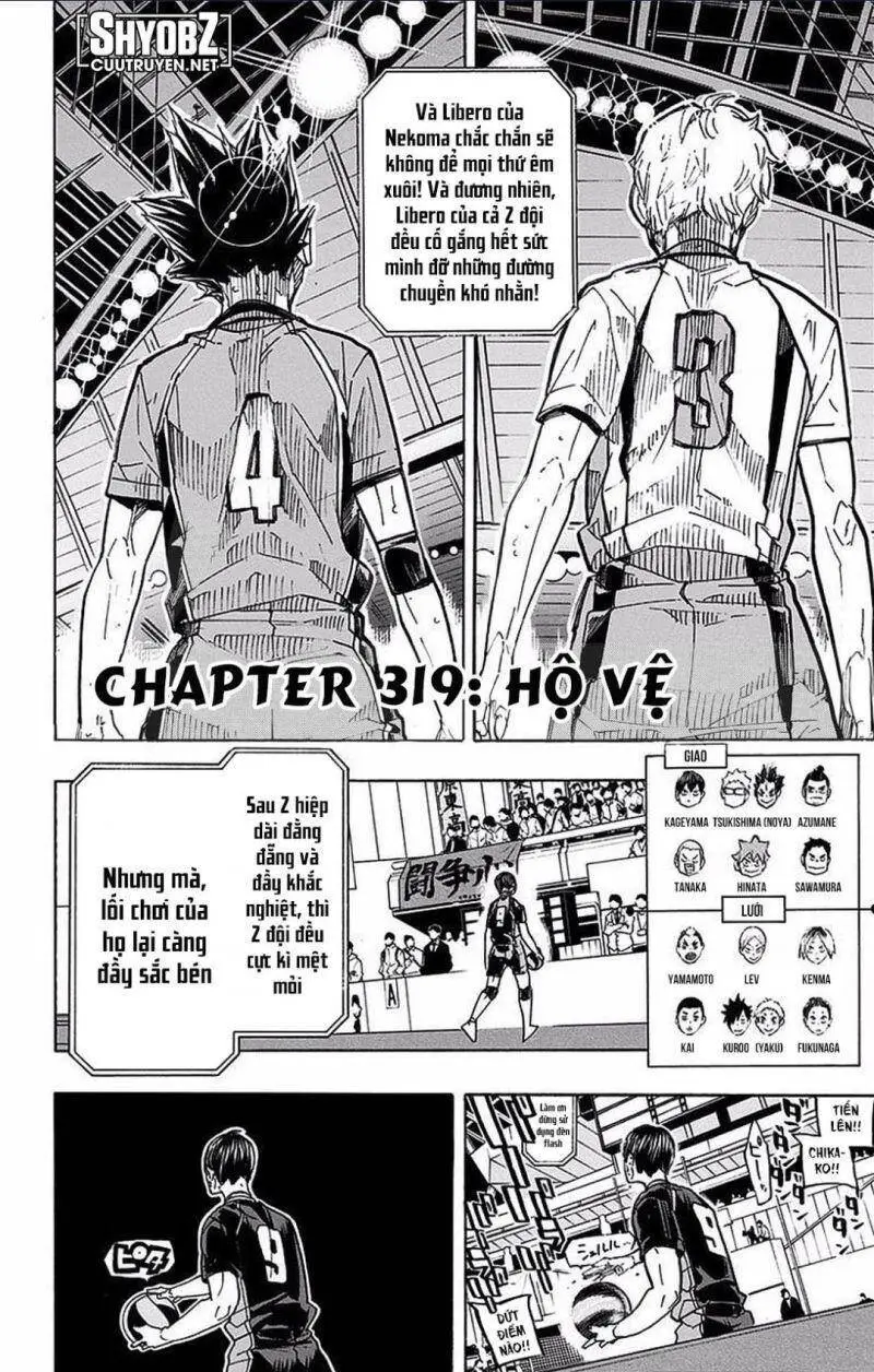Haikyuu Nettruyen ZZZ Chương 319 Page 7