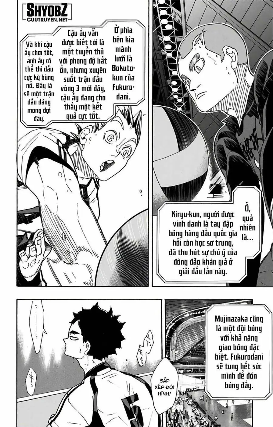 Haikyuu Nettruyen ZZZ Chương 328 Page 3