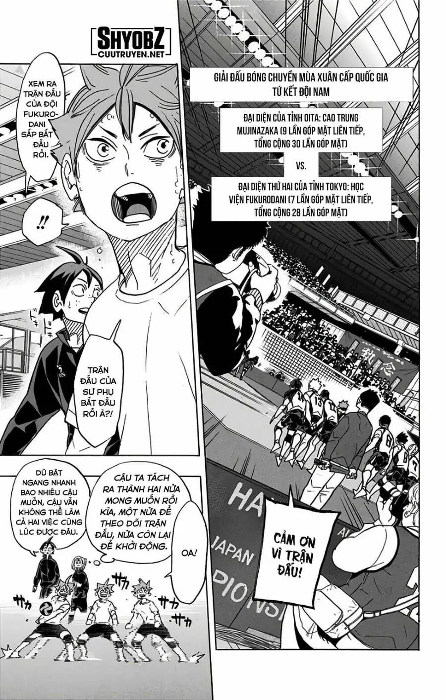 Haikyuu Nettruyen ZZZ Chương 328 Page 8