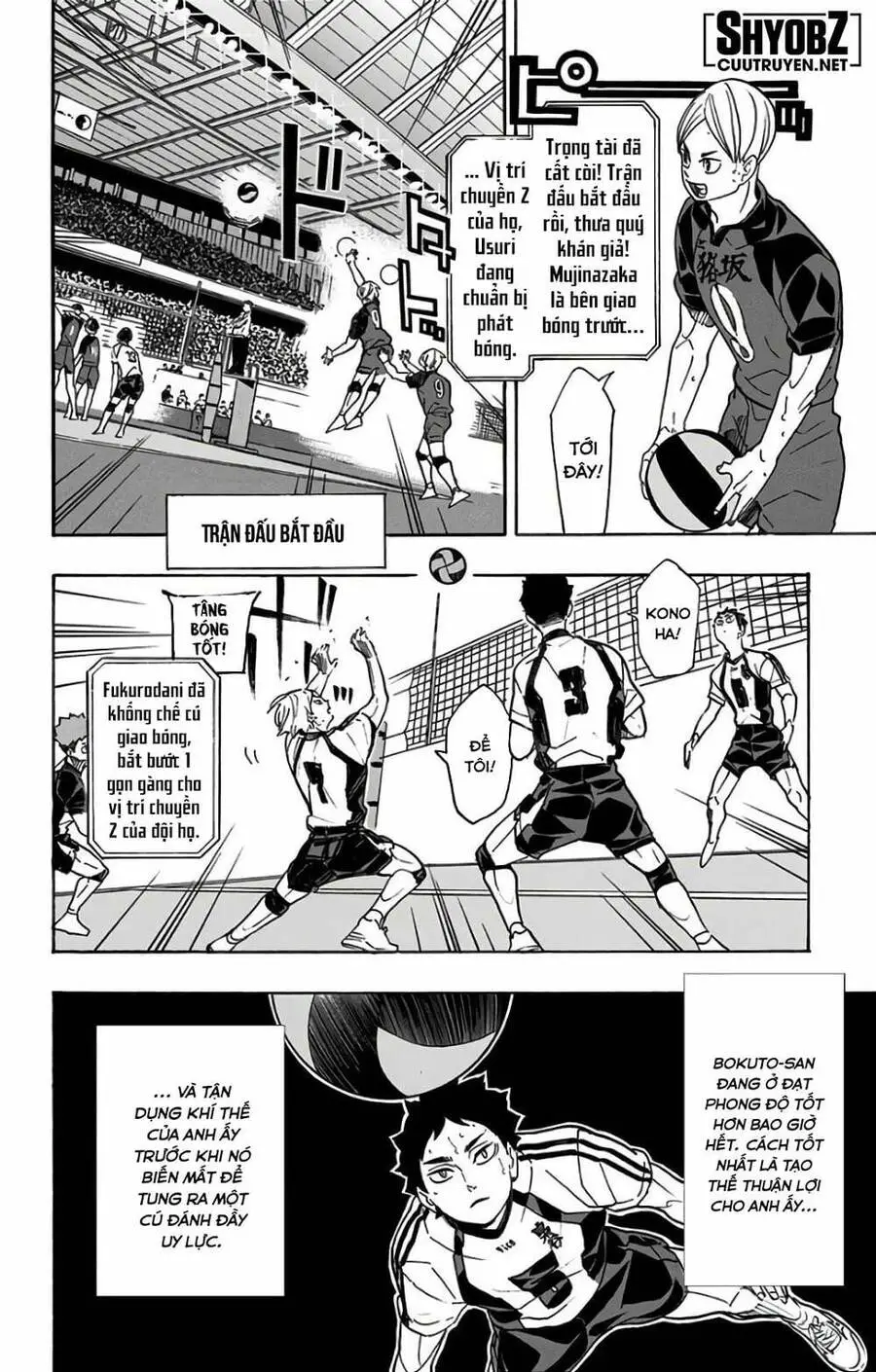 Haikyuu Nettruyen ZZZ Chương 328 Page 10