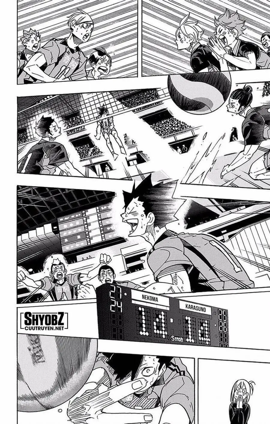 Haikyuu Nettruyen ZZZ Chương 321 Page 11