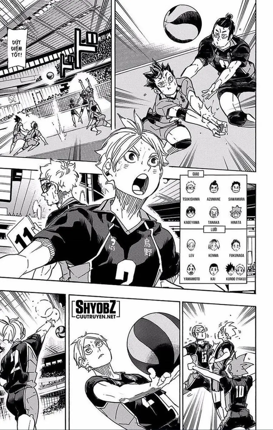 Haikyuu Nettruyen ZZZ Chương 321 Page 12