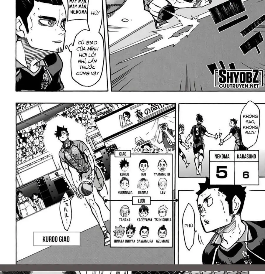 Haikyuu Nettruyen ZZZ Chương 307 Page 7