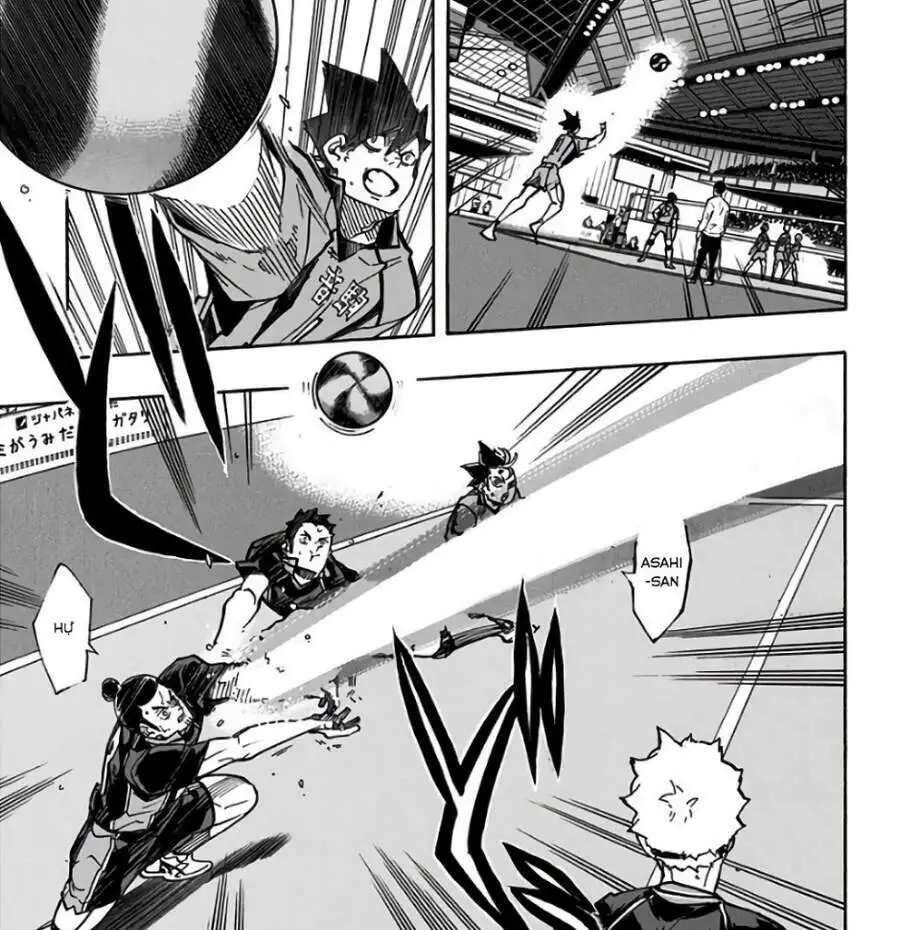 Haikyuu Nettruyen ZZZ Chương 307 Page 8