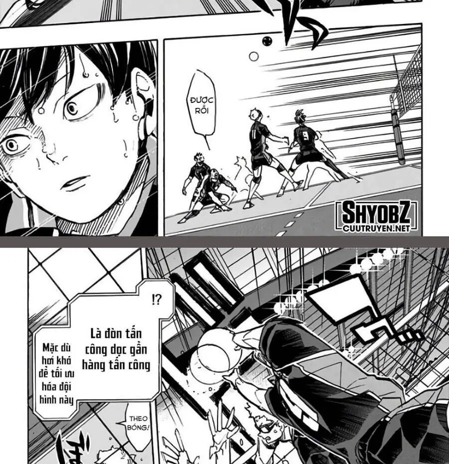 Haikyuu Nettruyen ZZZ Chương 307 Page 9