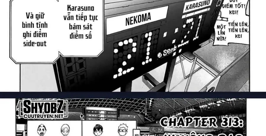 Haikyuu Nettruyen ZZZ Chương 313 Page 5