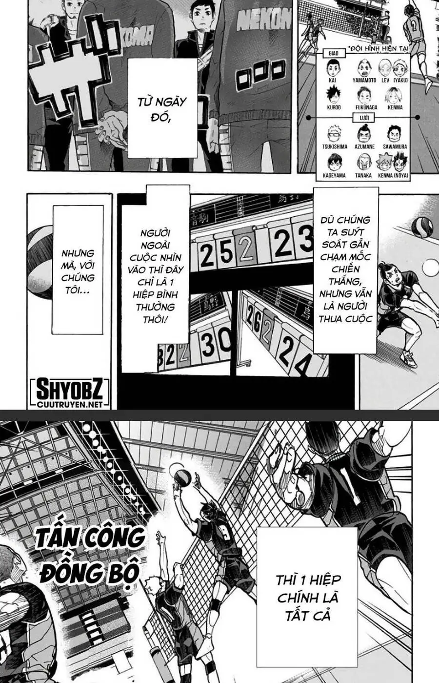 Haikyuu Nettruyen ZZZ Chương 304 Page 3