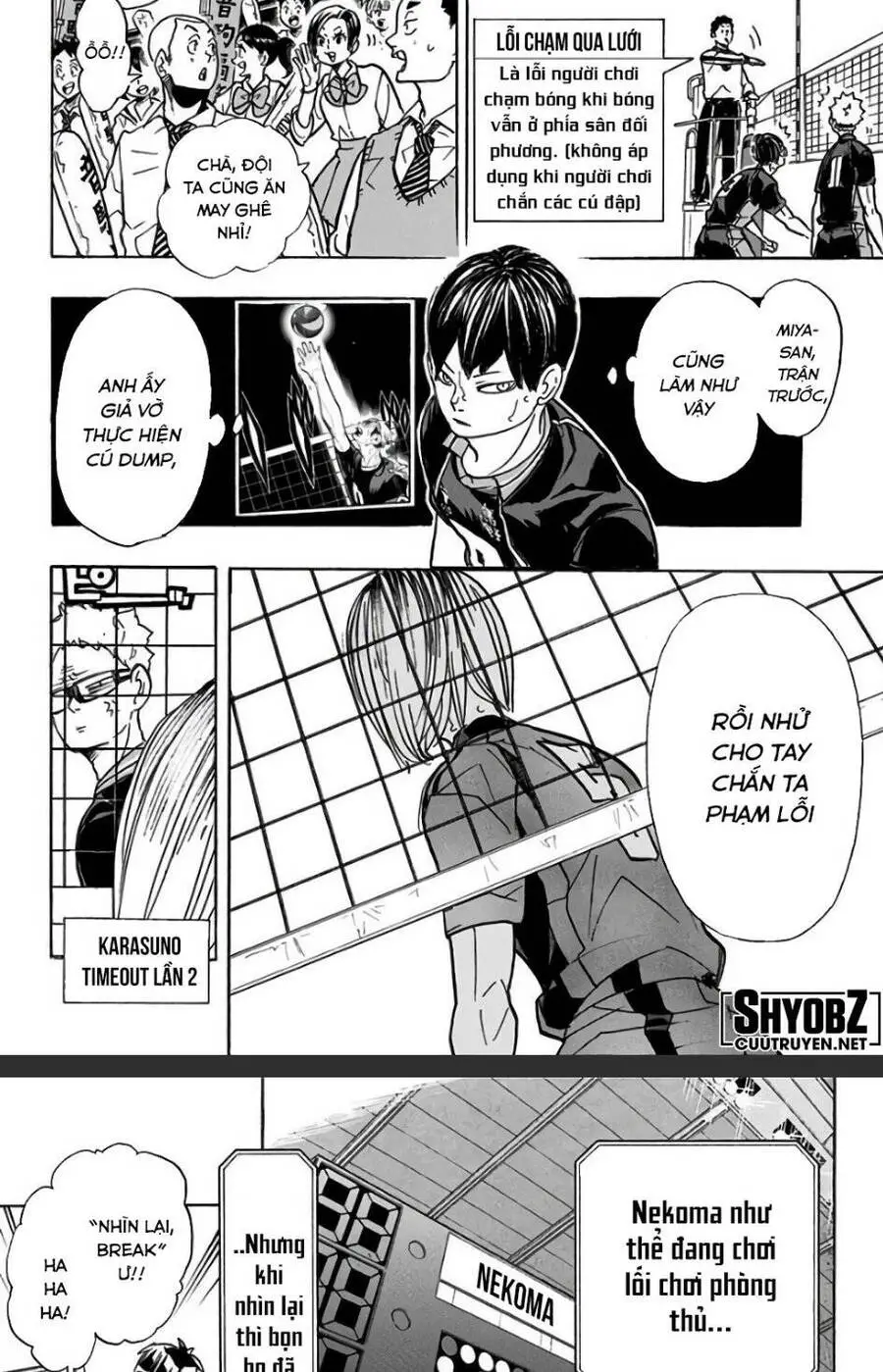 Haikyuu Nettruyen ZZZ Chương 304 Page 9