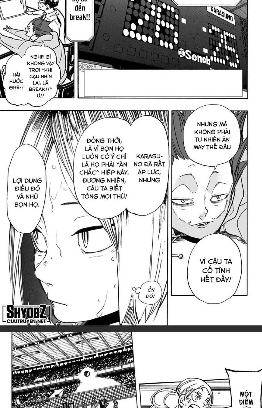 Haikyuu Nettruyen ZZZ Chương 304 Page 10