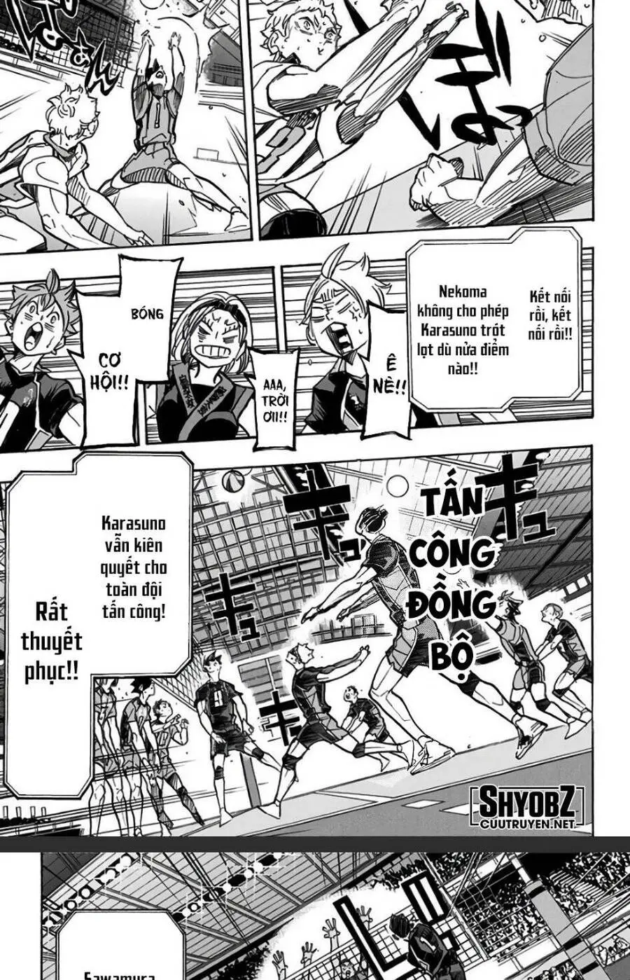 Haikyuu Nettruyen ZZZ Chương 304 Page 12