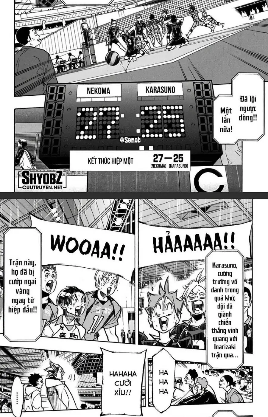 Haikyuu Nettruyen ZZZ Chương 304 Page 16