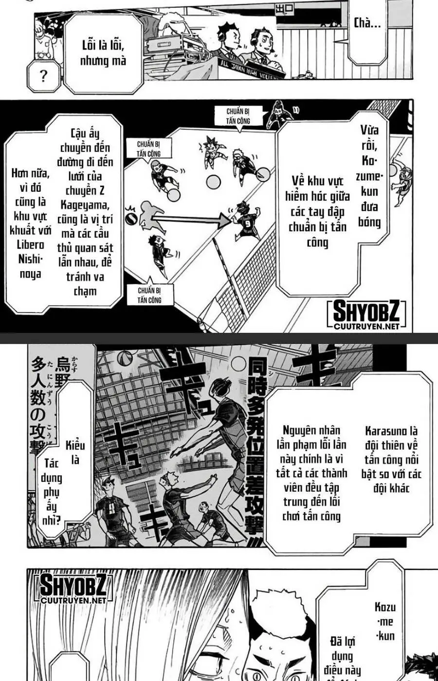 Haikyuu Nettruyen ZZZ Chương 304 Page 17