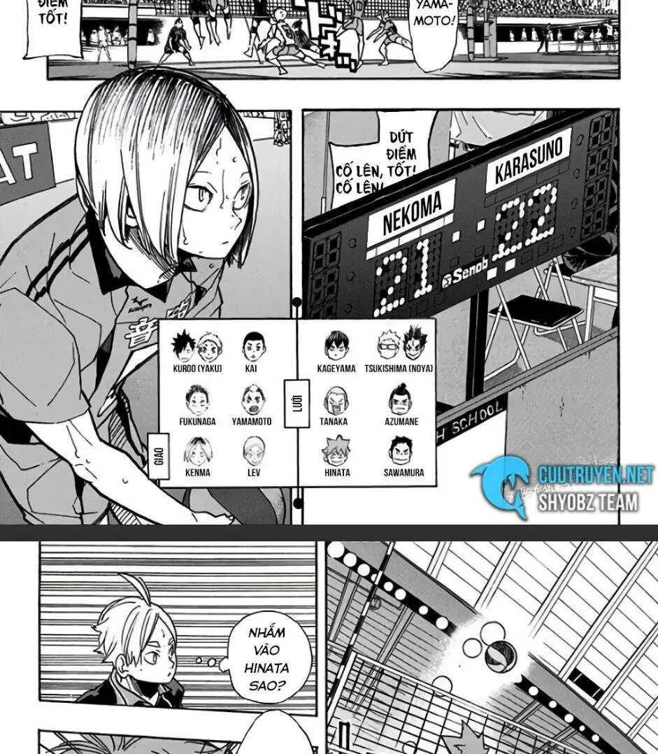 Haikyuu Nettruyen ZZZ Chương 302 Page 8