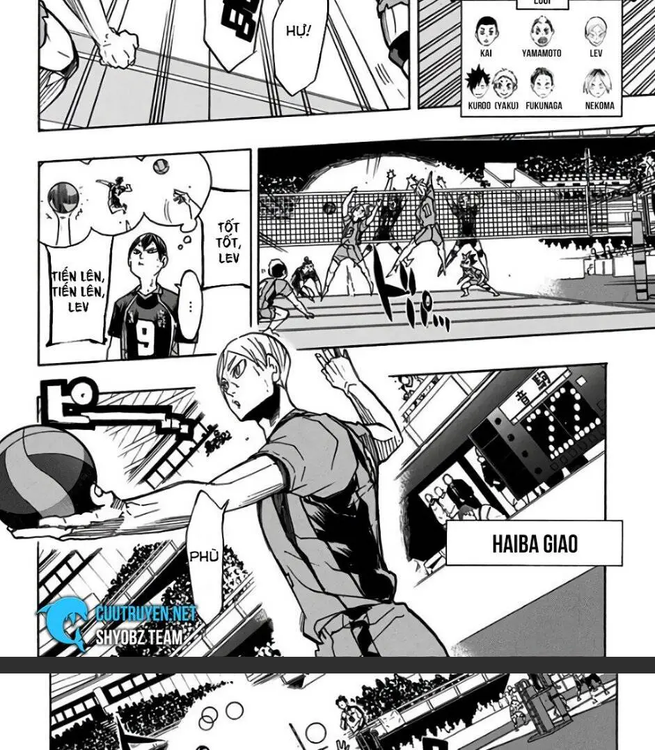Haikyuu Nettruyen ZZZ Chương 302 Page 12