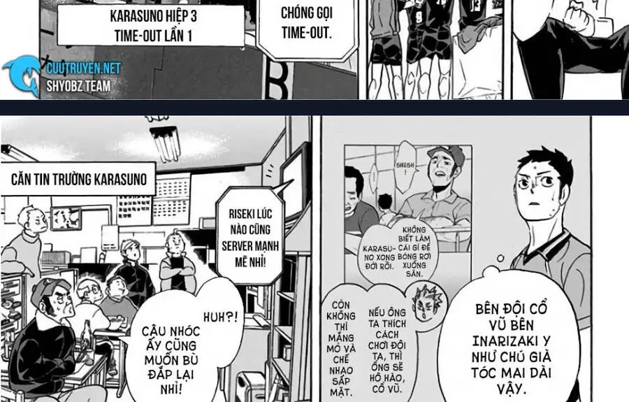 Haikyuu Nettruyen ZZZ Chương 280 Page 12