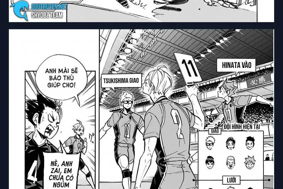 Haikyuu Nettruyen ZZZ Chương 272 Page 11