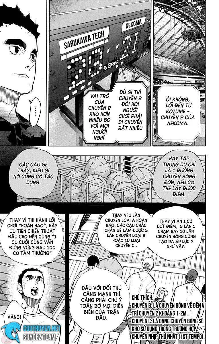 Haikyuu Nettruyen ZZZ Chương 267 Page 11