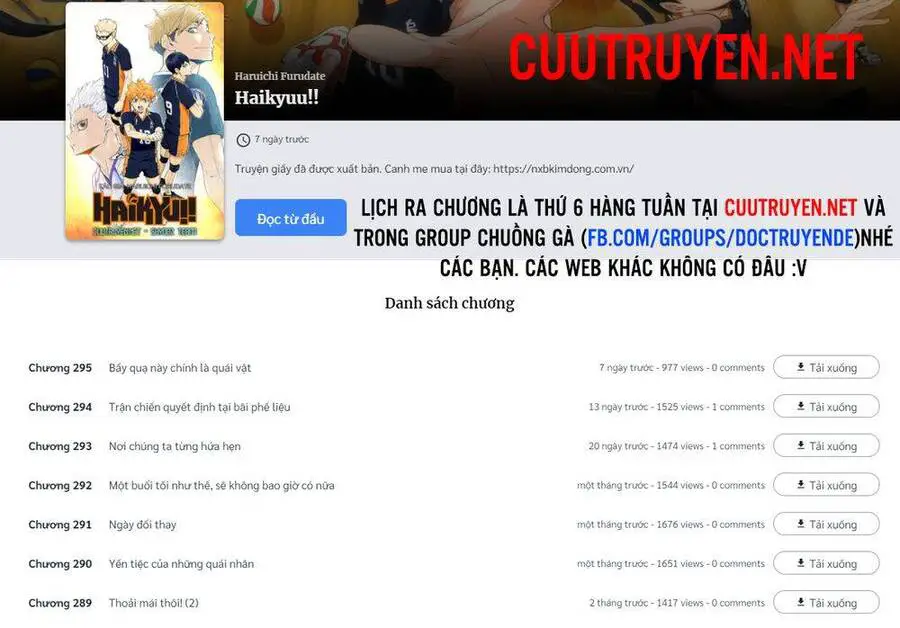 Haikyuu Nettruyen ZZZ Chương 267 Page 22