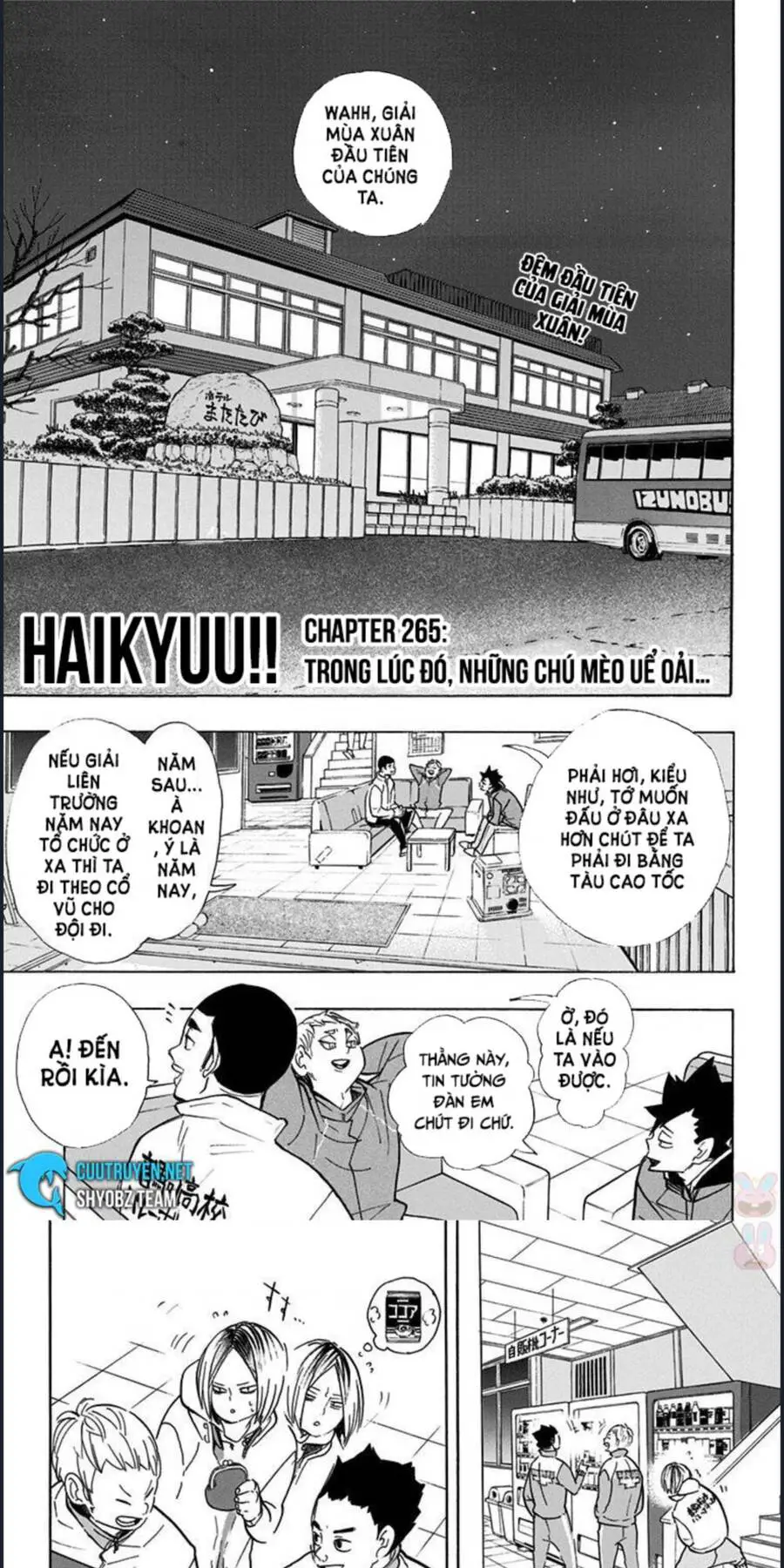 Haikyuu Nettruyen ZZZ Chương 265 Page 1