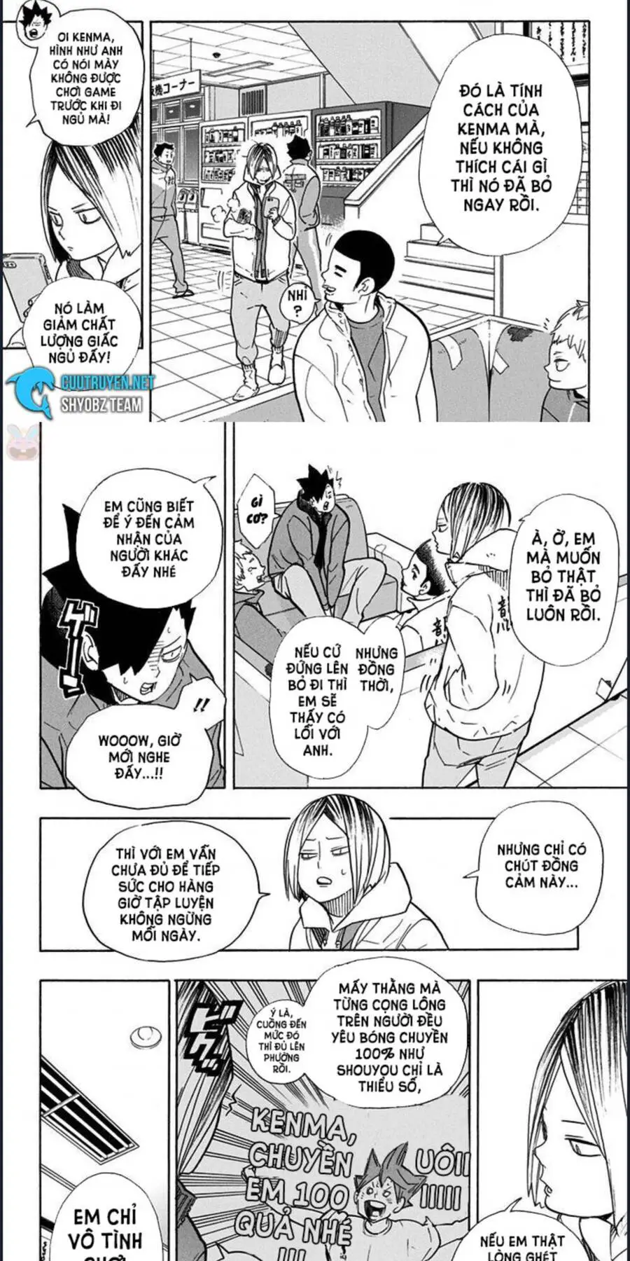 Haikyuu Nettruyen ZZZ Chương 265 Page 3