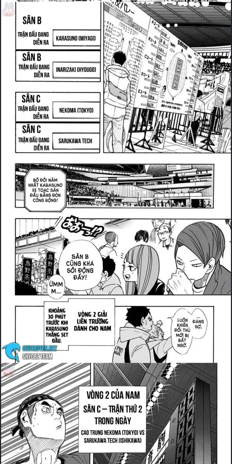 Haikyuu Nettruyen ZZZ Chương 265 Page 8