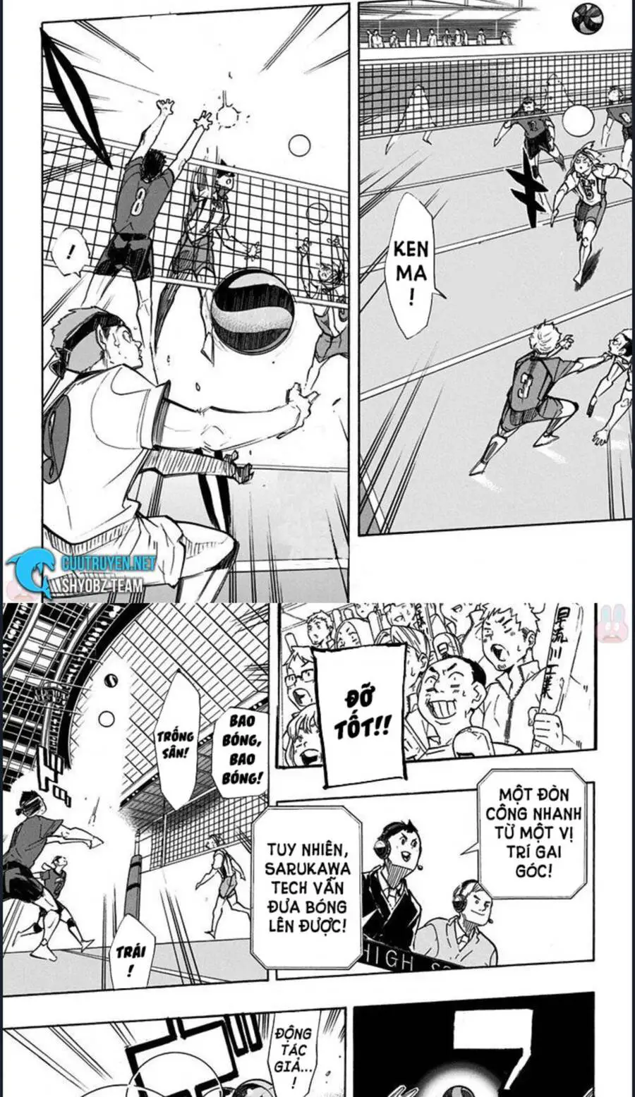 Haikyuu Nettruyen ZZZ Chương 265 Page 10