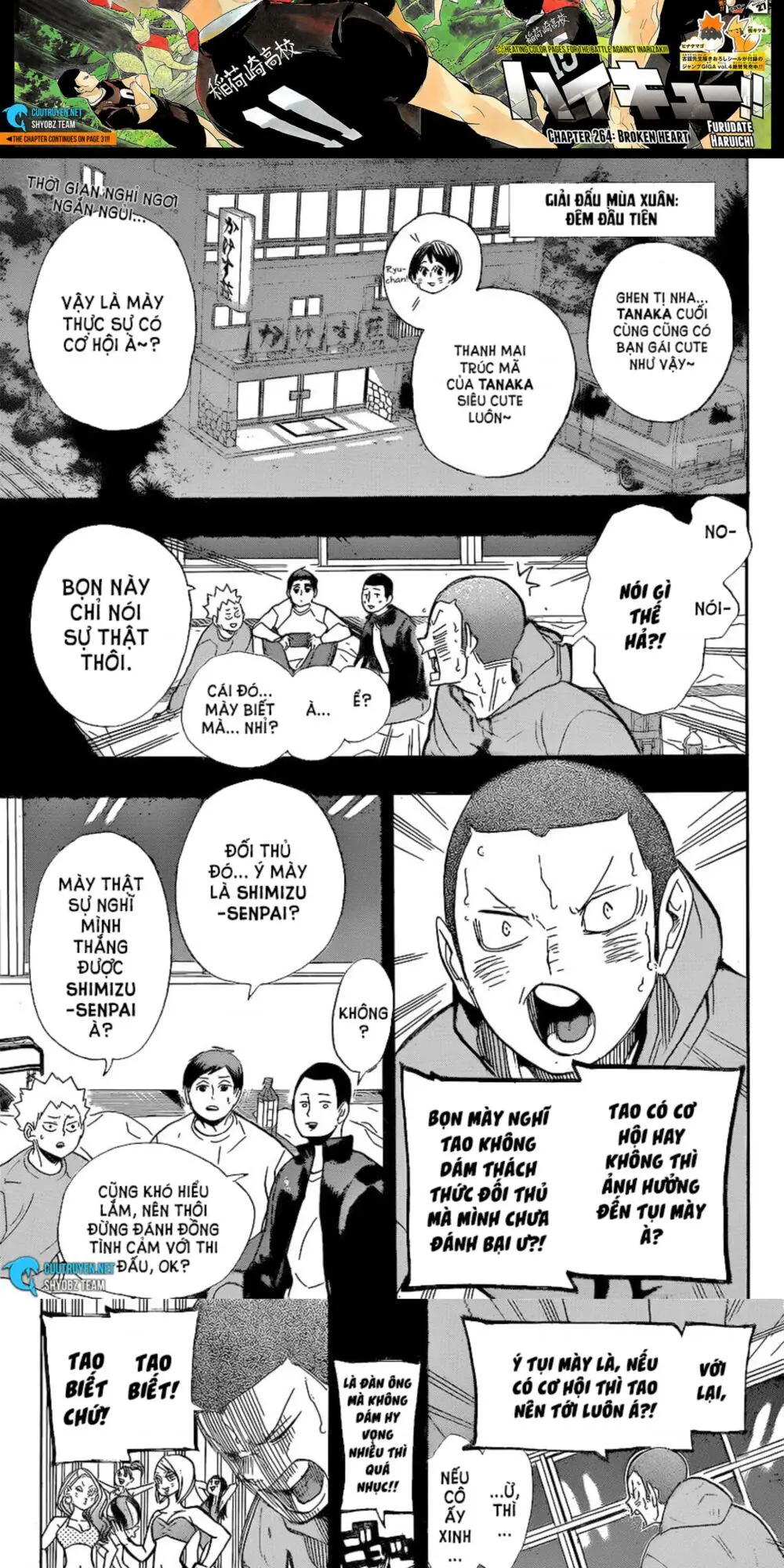 Haikyuu Nettruyen ZZZ Chương 264 Page 2
