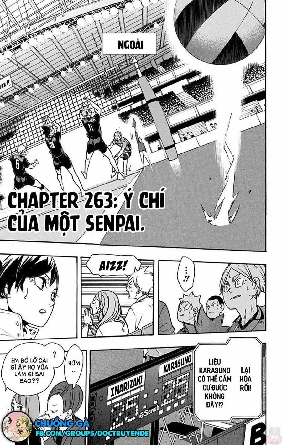 Haikyuu Nettruyen ZZZ Chương 263 Page 1