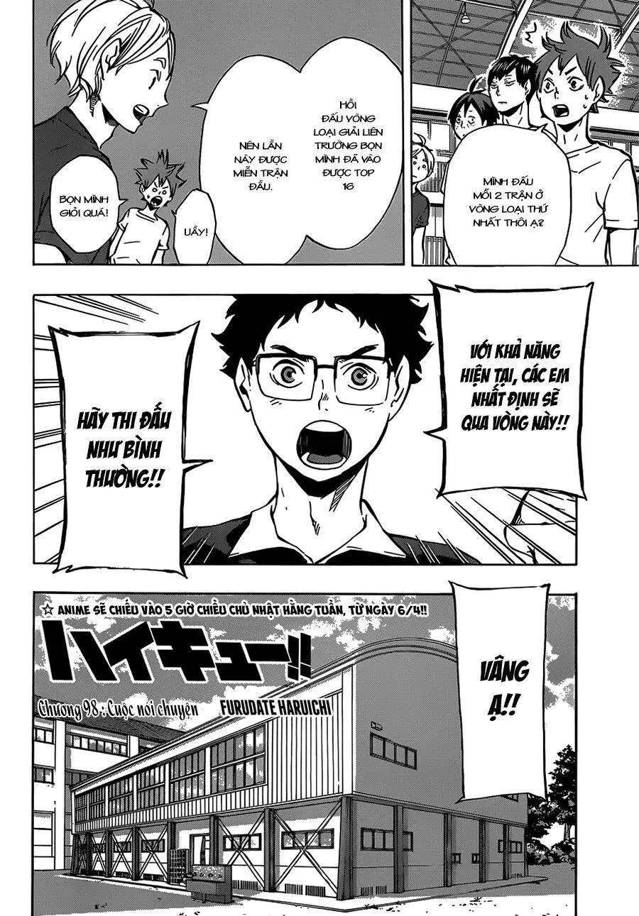 Haikyuu Nettruyen ZZZ Chương 98 Page 3
